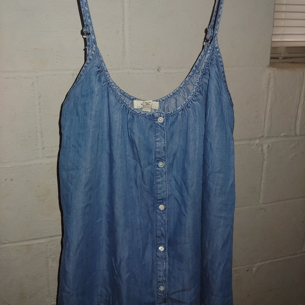 Soft Joie chambray tank top